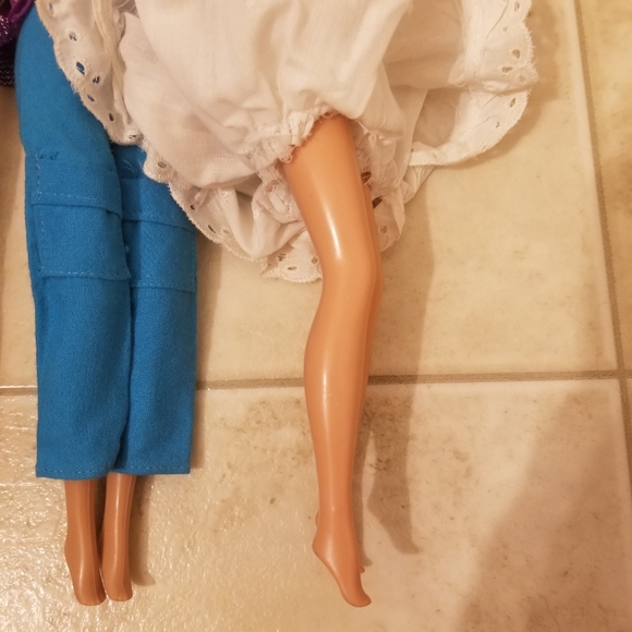 3 1966 Barbie dolls with clothes twist and turn switch on back doesn't work read - Picture 11 of 15